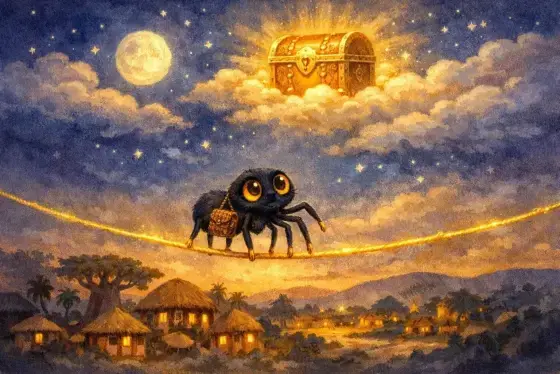 Anansi Brings Stories to the World