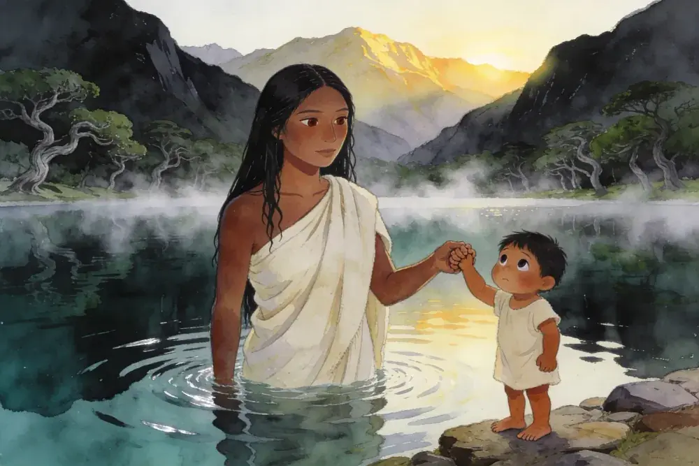 Bachué and the Sacred Lake