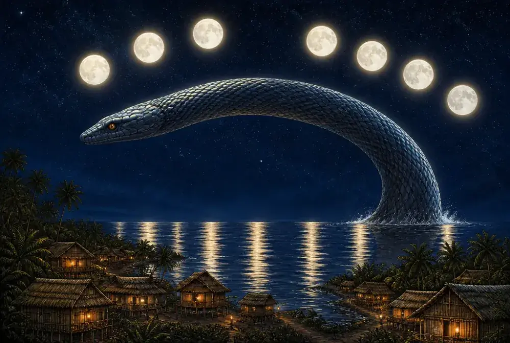 Bakunawa and the Seven Moons