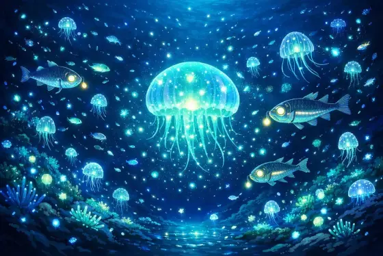 The Deep Sea That Glows