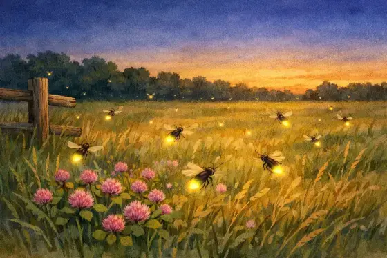 How Fireflies Light Up the Night