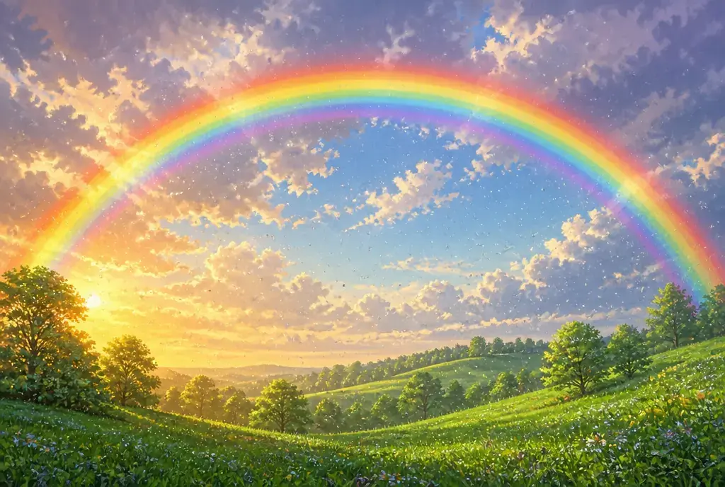 How a Rainbow Is Born