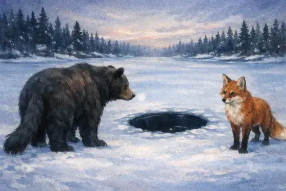 How the Bear Lost His Tail