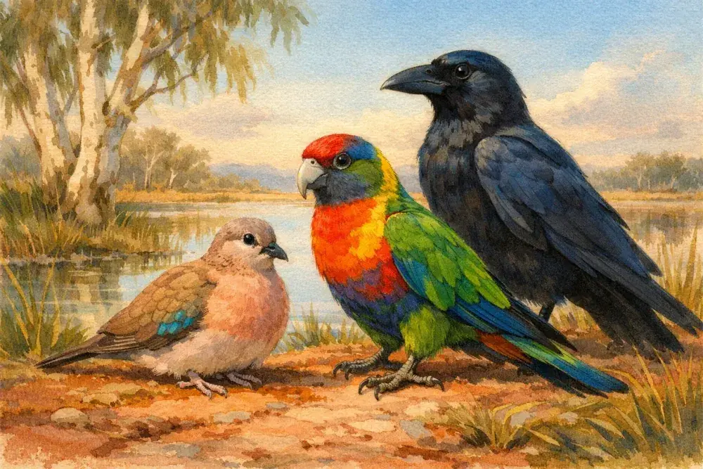 How the Birds Got Their Colours