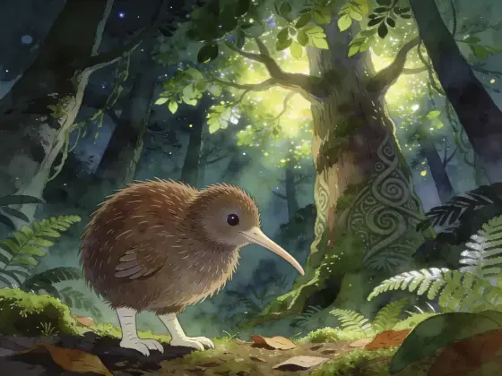 How the Kiwi Lost His Wings