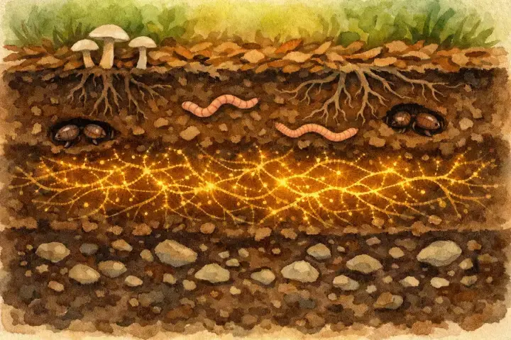 Cómo los árboles hablan bajo tierra 3