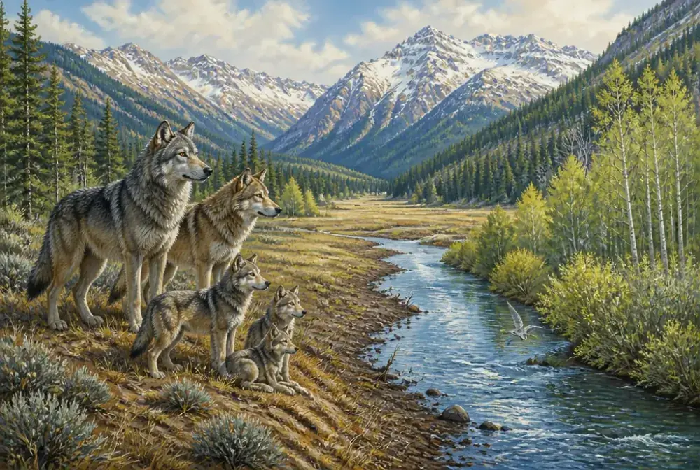 How Wolves Changed a River