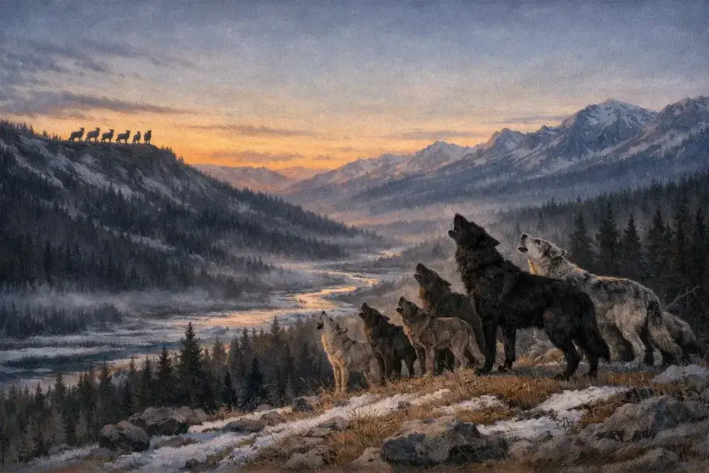 How Wolves Run a Family Pack 3