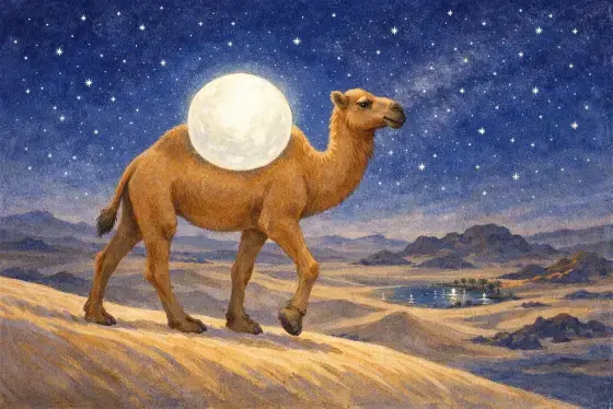 Le dromadaire qui porta la lune