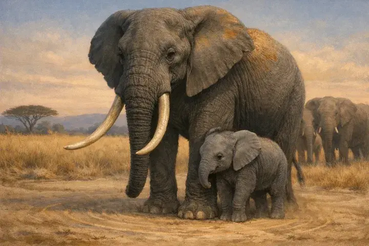 The Elephant Family That Talks Through the Earth