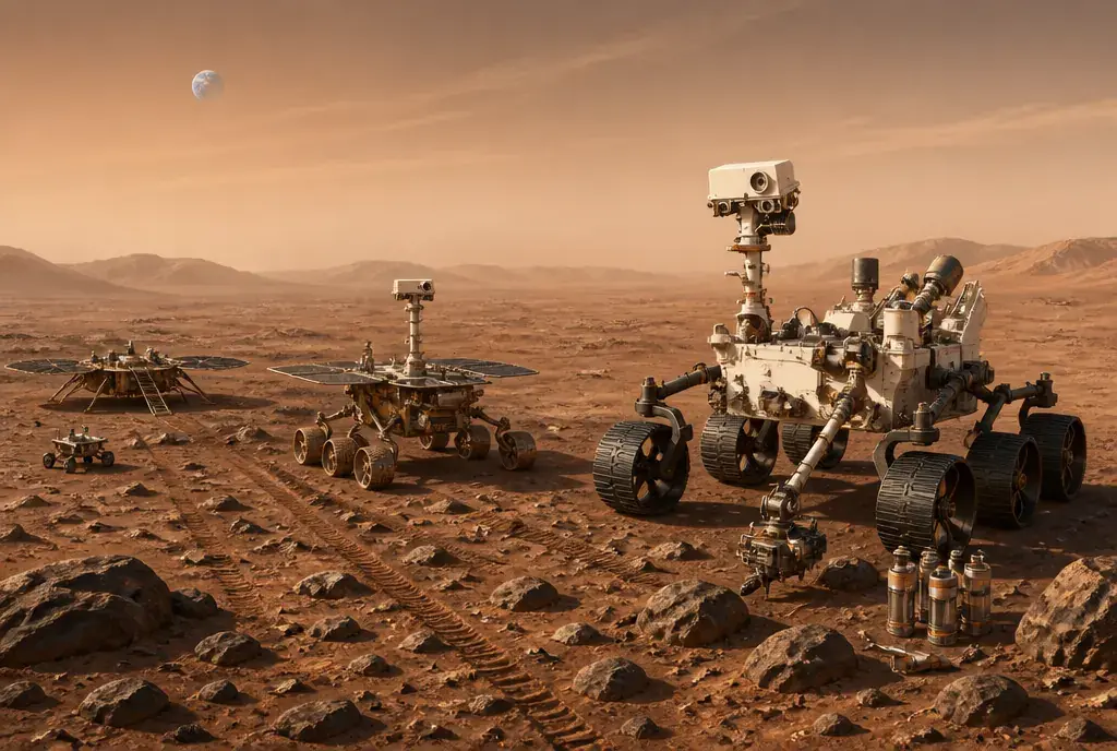 The Rovers on Mars