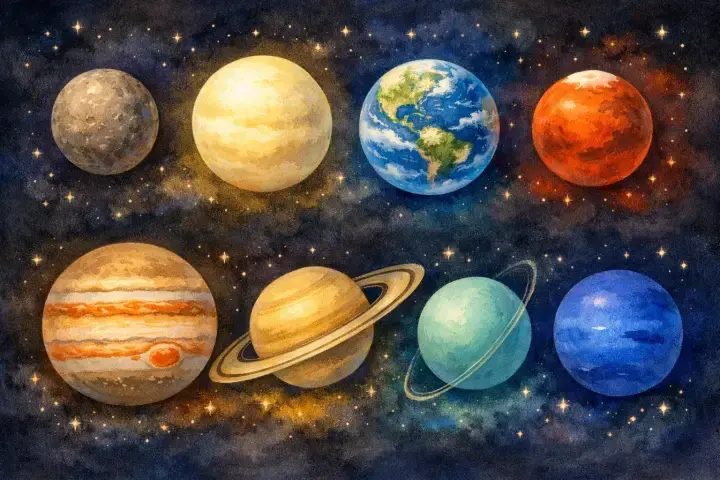 Os planetas que dançam ao redor do Sol 3